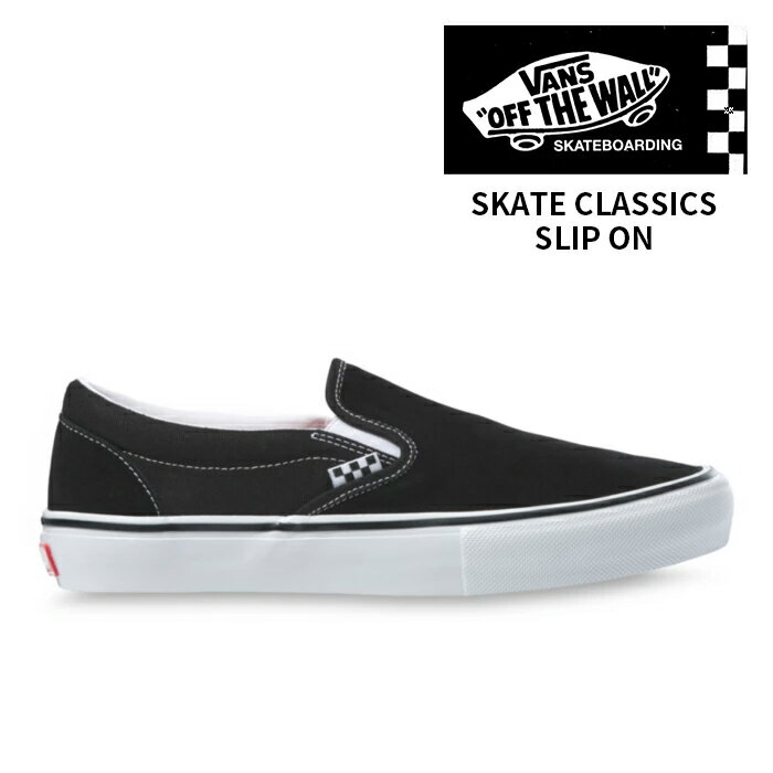 US  VANS Skate Classics Slip On Black / white VN0A5FCAY28  ˡ  åݥ ȥ塼 Х 塼 奢 ȥ꡼   