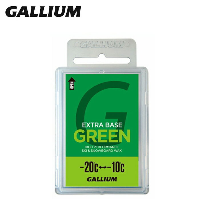 GALLIUM EXTRA BASE GREEN 100g SW2073 SKI SNOWBORAD WAX KE bNX Xm[{[h XL[