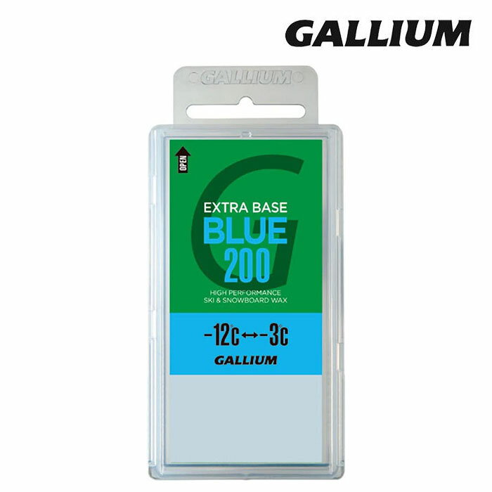 GALLIUM EXTRA BASE BLUE SW-2078 200g SKI SNOWBORAD WAX ガリウム ベース ワックス ブルー スノーボード スキー