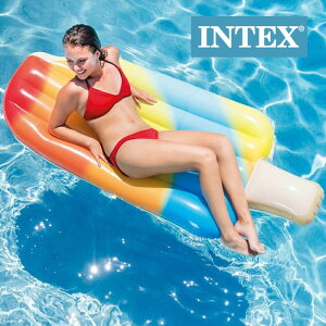 インテックス 浮き輪 フロート マット クールミーダウン ポプシクルフロート プール 海 INTEX Cool Me Down Popsicle Float U-58755