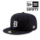 NEWERA 59FIFTY MLBオンフィールド デトロイト・タイ