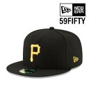 NEWERA 59FIFTY MLBオンフィールド ピッツバーグ・パ