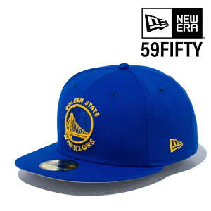 【日本正規品】NEWERA 59FIFTY NBA ゴールデンステイト・ウォリアーズ ブルー × チームカラー ニューエラ 5950 12492074 Golden State Warriors