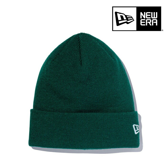 NEWERA ベーシック カフニット ブリティッシュグリーン ホワイトフラッグ ニューエラ ダークダークグリーン BASIC CUFF KNIT British Green Dark Dark Green 11120435 日本正規品