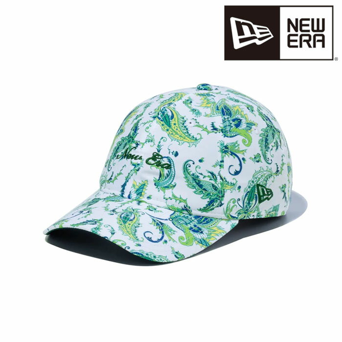 ニューエラ NEW ERA ゴルフ 9THIRTY Botanical スクリプトロゴ ホワイトペイズリー 56.8 - 60.6cm キャップ 帽子 日本正規品