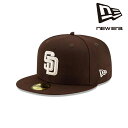 ニューエラ NEW ERA 59FIFTY MLB オンフィールド サンディエゴ・パドレス オルタネイト バーントウッド 13554977 キャップ 帽子 日本正規品