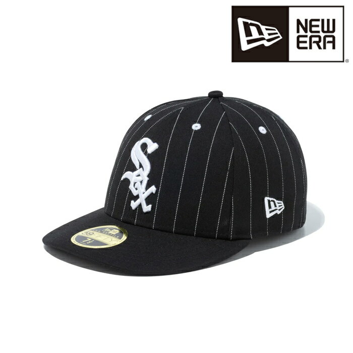 ニューエラ NEW ERA LP 59FIFTY MLB Pinstripe シカゴ ホワイトソックス ブラック 13515729 キャップ 帽子 日本正規品