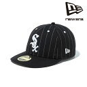 ニューエラ NEW ERA LP 59FIFTY MLB Pinstripe シカゴ・ホワイトソックス ブラック 13515729 キャップ 帽子 日本正規品