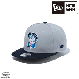 ニューエラ NEW ERA Youth 9FIFTY ドラえもん キャップ グレー / ネイビー 52 - 55.8cm 14174530 キッズ キャップ 帽子 日本正規品