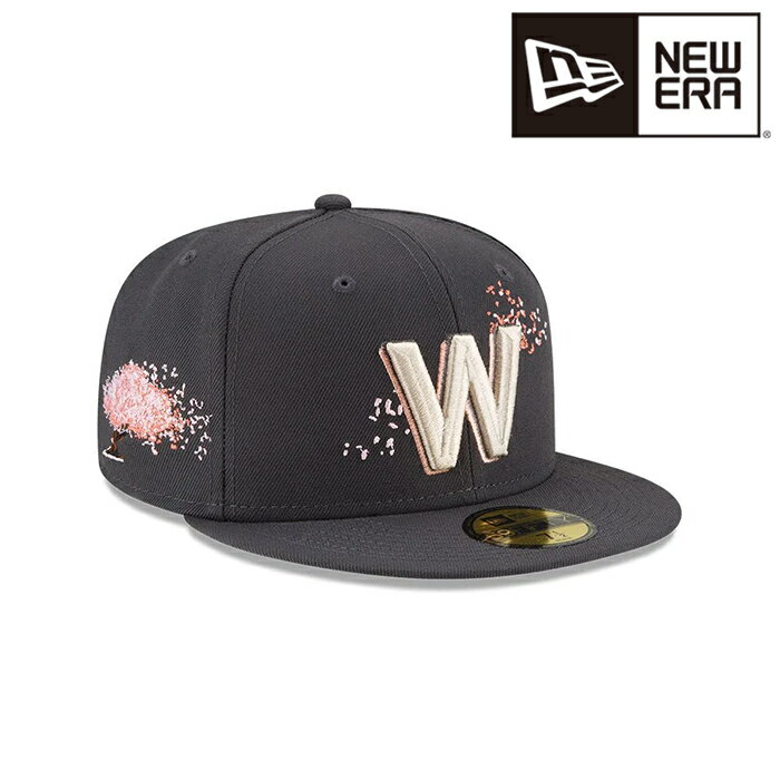 ニューエラ NEW ERA 59FIFTY オンフィールド 2024 MLB City Connect ワシントン・ナショナルズ チャコールグレー 14171490 キャップ 帽子 日本正規品