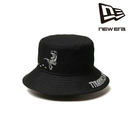 日本正規品 ニューエラ NEW ERA Kid's バケット01 Dinosaur Tyrannosaurus ブラック 14325276 キッズ 帽子 日本正規品 ニューエラ NEW ERA Kid's バケット01 Dinosaur Tyrannosaurus ブラック 14325276 キッズ 帽子