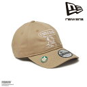 日本正規品 ニューエラ NEW ERA 9TWENTY On Par PEANUTS ピーナッツ クッキー ブリティッシュカーキ ゴルフ 14432183 キャップ 帽子