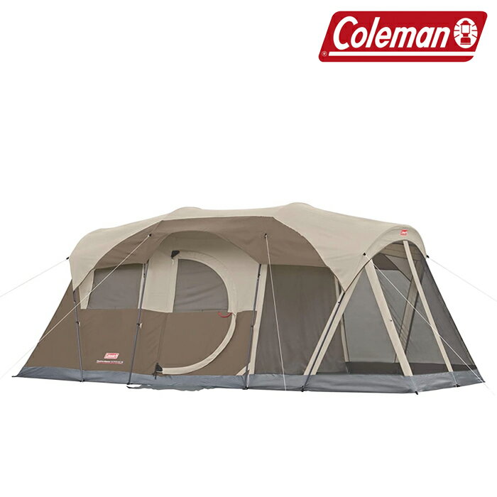 コールマン ウエザーマスター スクリーンテント ライトブラウン 6人用 COLEMAN WEATHERMASTR TENT WITH SCREEN ROOM 6-PERSON LIGHT BROWN 2000027945 アウトドア用品 キャンプ用品