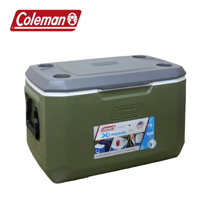 コールマン クーラーボックス COLEMAN COOLER 70QT 5884 C001 66.2L アウトドア用品 キャンプ用品 釣り BBQ