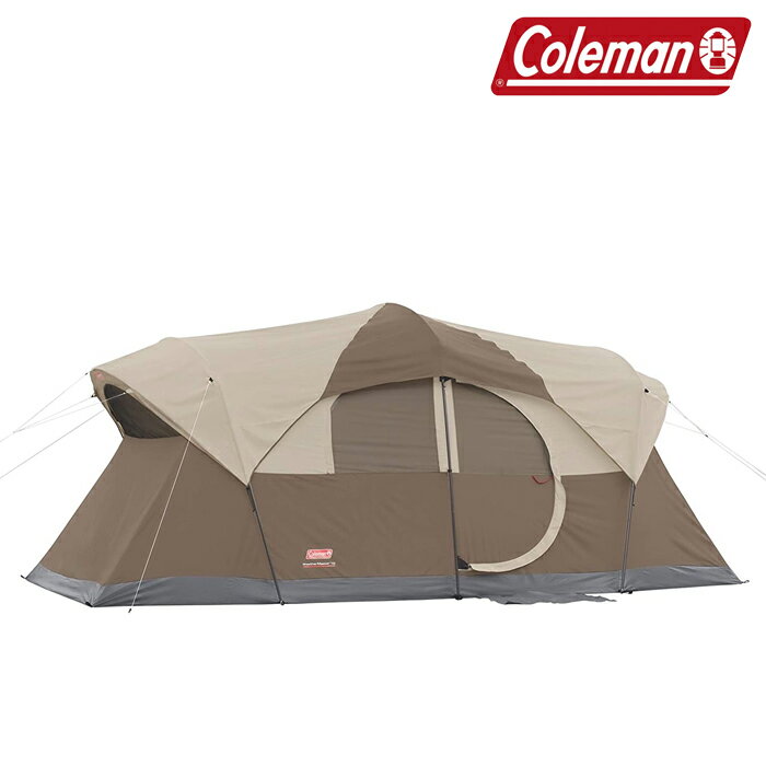 コールマン ウエザーマスター テント ライトブラウン 10人用 COLEMAN WEATHERMASTR 10-PERSON TENT 17X9 LIGHT BROWN 2000028058 アウトドア用品 キャンプ用品