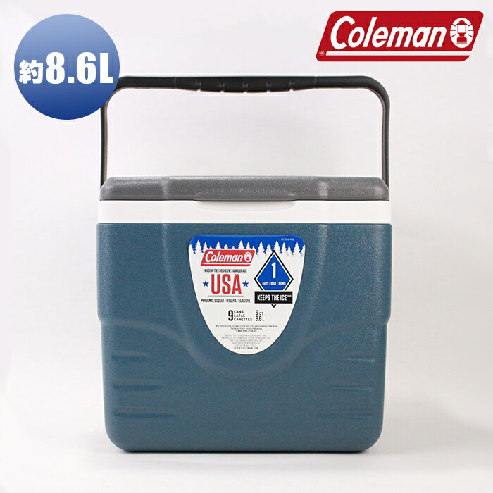 コールマン クーラーボックス COLEMAN COOLER 9QT Slate White Cream 43000005854 8.5L アウトドア用品 キャンプ用品 釣り BBQ