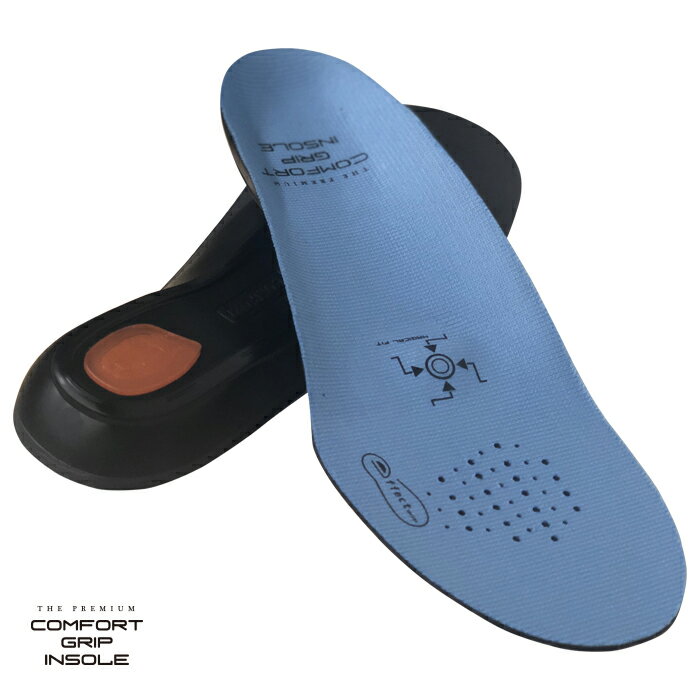 THE PREMIUM COMFORT GRIP INSOLE EFFECT ץߥॳեȥåץ󥽡 ե COMFORT GRIP ե å BLUE ֥롼 ߤ