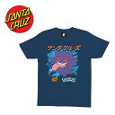 サンタクルーズ スケートボード ポケモン ゴーストタイプ 半袖 Tシャツ SANTA CRUZ × Pokemon S/S-T GHOST 44155924 510235402 日本正..