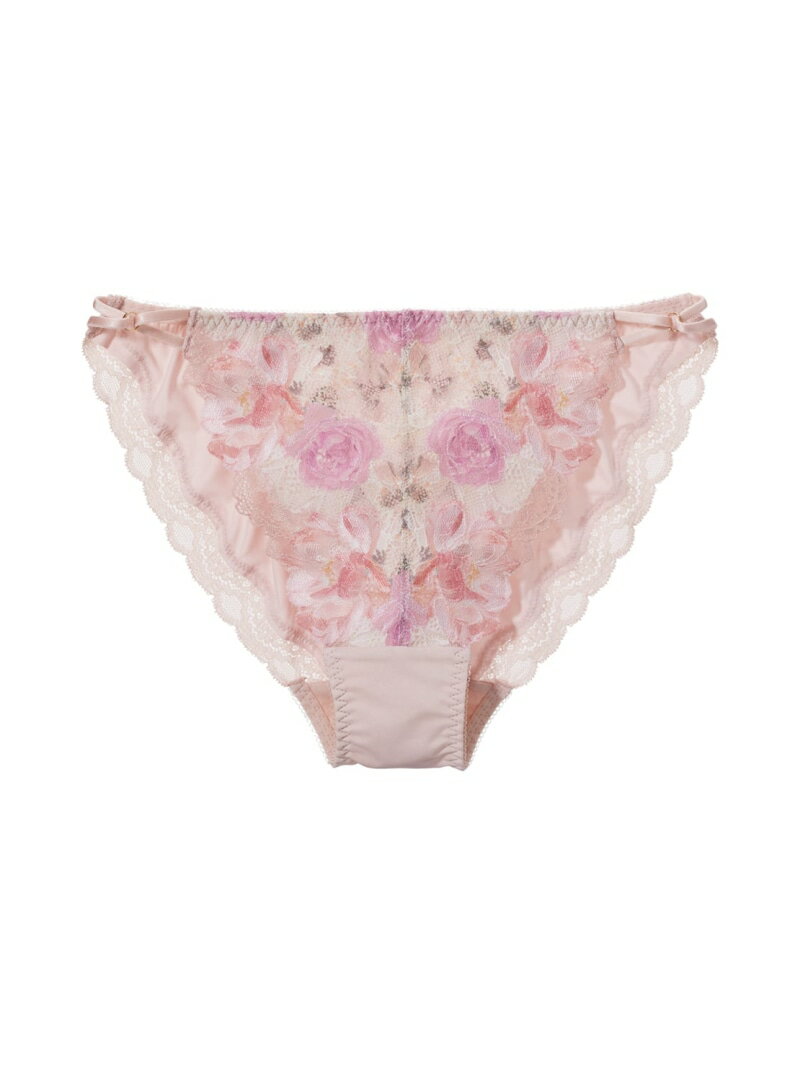 まいにち美胸ライトプリントレースショーツD PEACH JOHN ピーチ・ジョン インナー・ルームウェア ショーツ ピンク イエロー