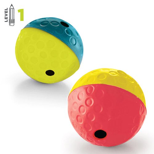 犬 おもちゃ 知育 トイ トレーニング ボール 転がす ご褒美 おやつ ポケット トレーナー推奨 Nina Otto..