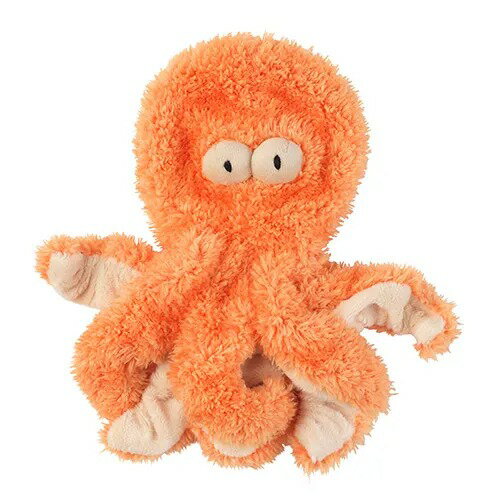 【FuzzYard】ファズヤード フラットトイ サーレッグス（たこ）犬用 おもちゃ ぬいぐるみ ソフトな肌触..