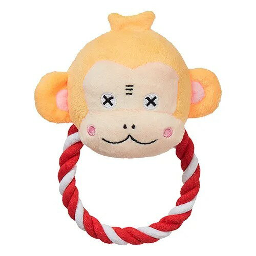 【FAD+】ファッド・プラス プラッシュトイ・ウィズロープ リング サル［dad-way（ダッドウェイ）］犬用..