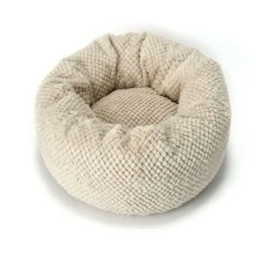 【Solgra】ソルグラ ぽこぽこラウンドベッド 犬用 ベッド 暖かい ぽこぽこ生地 ふかふか