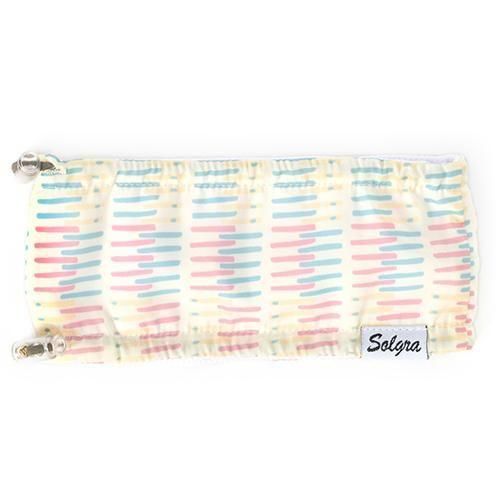 【Solgra】ソルグラ　しましま柄クールネック 犬 首 春 夏 散歩 快適 ひんやり 冷感 保冷剤付 サイズ調..