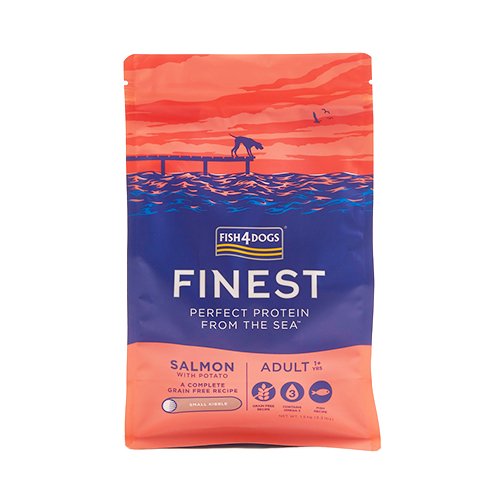 【FISH4DOGS】FINEST フィッシュフォードッグ ファイネスト サーモン小粒（総合栄養食）400g / 1.5kg /..