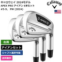 キャロウェイ 「 APEX PRO アイアン 6本セット #5-9， PW (2024) 右利き用 NS Pro 」 Callawayゴルフクラブ 正規品 新品 業界最安値に挑戦 ゴルフバッグ メンズ レディース カスタムクラブ その1