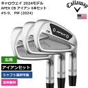キャロウェイ 「 APEX CB アイアン 6本セット #5-9, PW (2024) 右利き用 ダイナミックゴールド 」 Callawayゴルフクラブ 正規品...