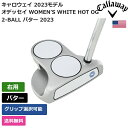 キャロウェイ 「 オデッセイ WOMEN’S WHITE HOT OG 2-BALL パター 2023 右利き用 」 Callawayゴルフクラブ 正規品 新品 業界最安値 ゴルフバッグ メンズ レディース カスタムクラブ その1