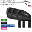 キャロウェイ 「 Apex Ti Fusion アイアン 6本セット #5-9, PW (2024) 右利き用 ダイナミックゴールド 」 Callawayゴルフ...