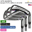 コブラ 「 Aerojet アイアン 6本セット 5-9，PW 右利き用 ダイナミックゴールド 」 Cobraゴルフクラブ 正規品 新品 業界最安値に挑戦 ゴルフバッグ メンズ レディース カスタムクラブ