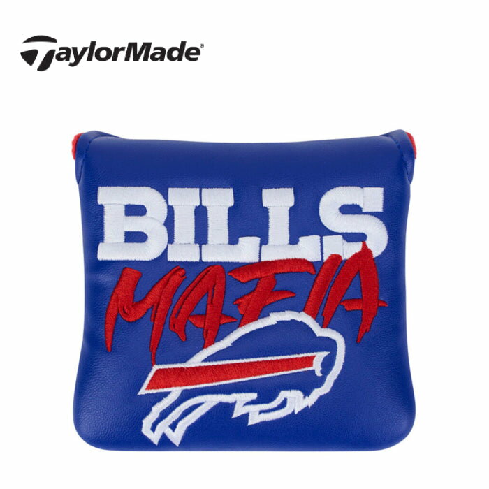 テーラーメイド 「 Buffalo Bills マレット パター ヘッドカバー 」 Taylor Madeゴルフクラブ 正規品 新品 業界最安値に挑戦 ゴルフバッグ メンズ レディース カスタムクラブ