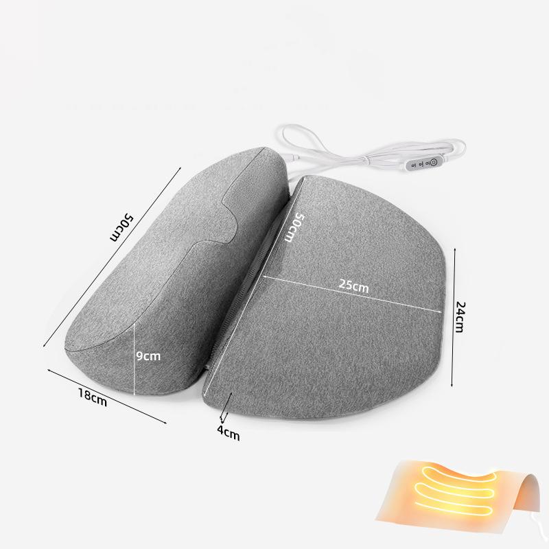 超快適ハイテク頚椎牽引ケア枕 枕 肩こり 首が痛い 横向き 低反発枕 ギフト まくら マクラ 安眠枕 首こり いびき改善 加熱 ストレートネック 快眠枕 頸椎 USB接口 送料無料 [2]