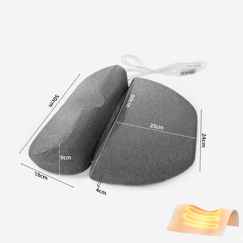 超快適ハイテク頚椎牽引ケア枕 枕 肩こり 首が痛い 横向き 低反発枕 ギフト まくら マクラ 安眠枕 首こり いびき改善 加熱 ストレートネック 快眠枕 頸椎 USB接口 送料無料 [3]