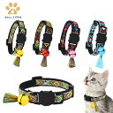 CAT COLLAR 首輪 猫首輪 ネコ用 カラー 刺繍 タッセルとベル付き 猫の顔の安全バックルがかわいい 力が加わると外れるバックル クイックリリースバック...