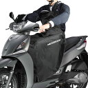 スクーター レッグカバー 防寒 裏起毛 撥水 原付 膝当て 防風 保温 バイク膝 プロテクター エプロンカバー スクーター汎用 足元防寒 ヒザあて ひざ掛け (エプロン式)