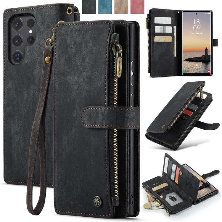 Rakuten - Galaxy S24 S24 Ultra S23 Fe S23 Ultra S23 S22 S22 Ultra 上質 上品 ビジネス TPU 耐衝撃性 手帳型 お札収納 カード入れ 財布 スマートフォン ケース スマホケース カバー スタンド レザー 高品質 合革 保護ケース スマホ カバー 互換品 耐衝撃 傷つき防止 男性 女性