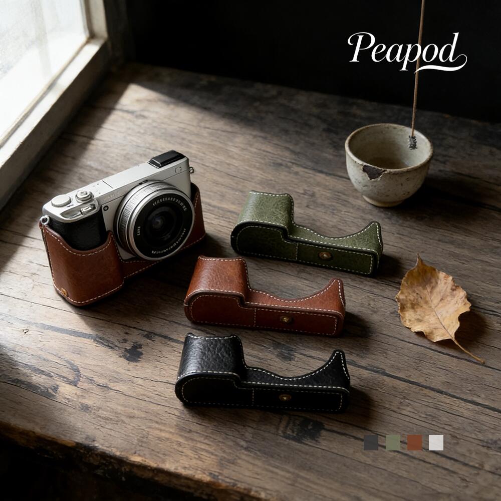 カメラケース ソニー A6400 A6300 A6100 A6000 sony α6400 デジタル一眼カメラα アルファ6400 レザーカメラケース レザーケ...