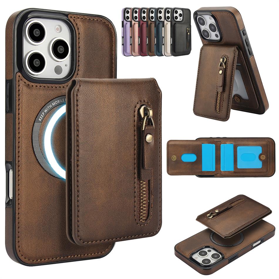 iPhone 16 15 14 13 12 11 ケース カバー カードスロット 小銭入れ ファスナー ポケット お札入れ お財布 レザーケース フェイクレザー 革 合革 magsafe 対応 補強 カードポケット カードケース スタンド 外す可能 分離式 Pro plus mini Pro Max アイホン