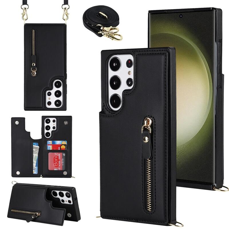 Galaxy S23 Ultra S23 Plus S23 S22 Plus S22 Ultra S22 스마트 워치 케이스 스마트 폰 케이스 커버 스마트 폰 링 홀더 벨트 스탠드 가죽 고품질 합혁 보호 케이스 스마트 폰 커버 내 충격 손상 방지 여성 여성 귀여운 화려한