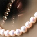 あこや真珠 あこや真珠　準花珠パールネックレス8.5-9mm珠 [1-2-2-1] 〜花珠にも引けをとらない程の色照りと質感は結婚式や入学式に♪