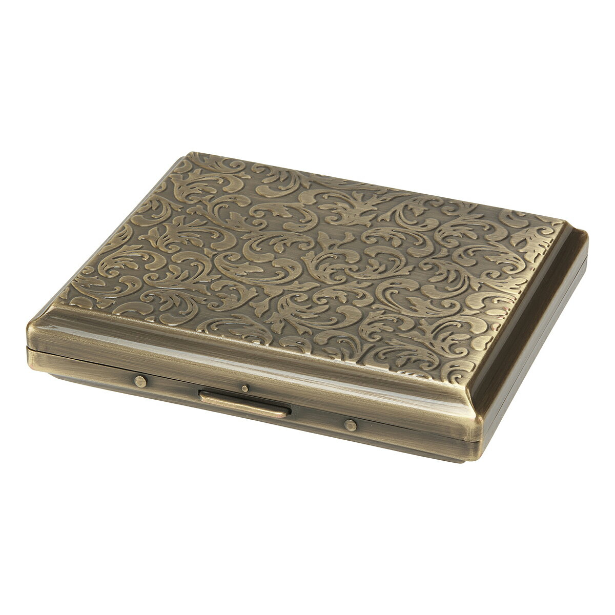 メタル カジュアルメタル A-CASE（エーケース） タバコケース 18本（85mm）/22本（70mm） 手巻タバコ 真鍮古美アラベスク 1-17629-31