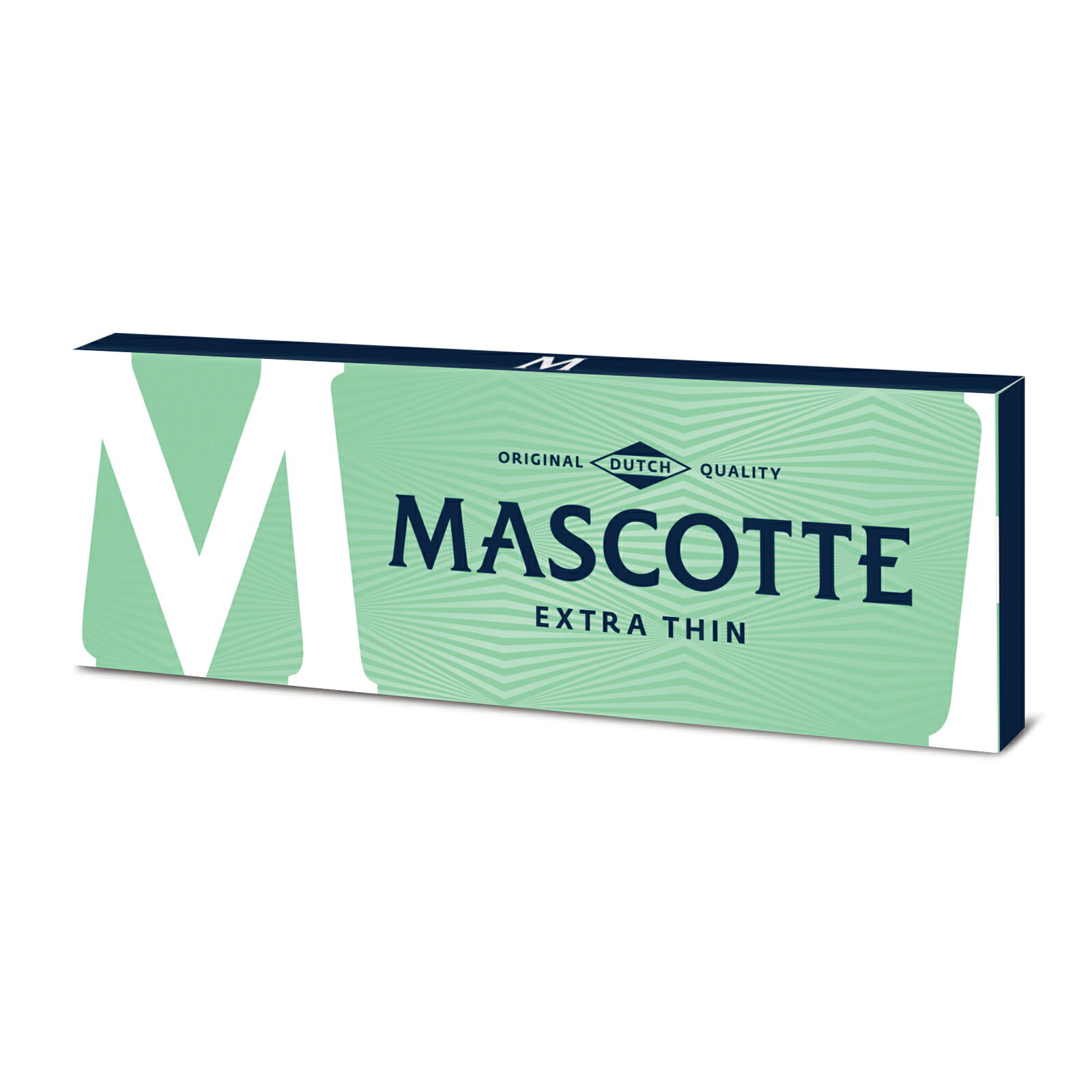 オランダ発のプレミアムローリングペーパーブランド「MASCOTTE(マスコット)」のラインナップ中、最薄のスローバーニングペーパー 。 紙厚12.0g/m2は業界でもトップクラスの薄さ。雑味がなく、たばこ本来の味わいを楽しめます。ゆっくりと燃え、吸わずに置いておくと自然に火が消えます。 1ブックレット：50枚入 サイズ：長さ68mm×幅35.8mm 燃焼速度：遅い 紙厚：12.0g/㎡