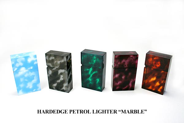 HARDEDGE MARBLE PETROL LIGHTER/ハードエッ