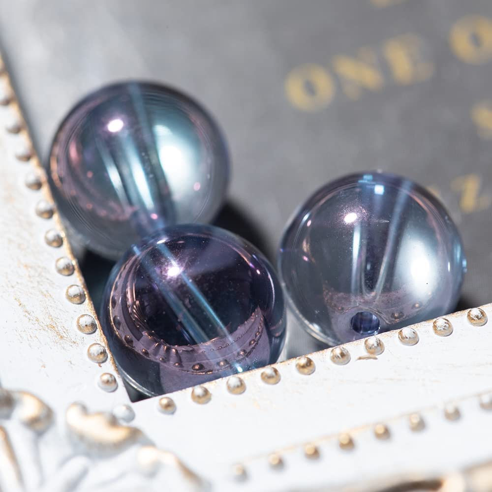 天然石 AAA クリスタル 水晶 10mm 両穴貫通 3個 パワーストーン オーラ 潜在能力開花 自己実現 宇宙意識 スピリチュアル