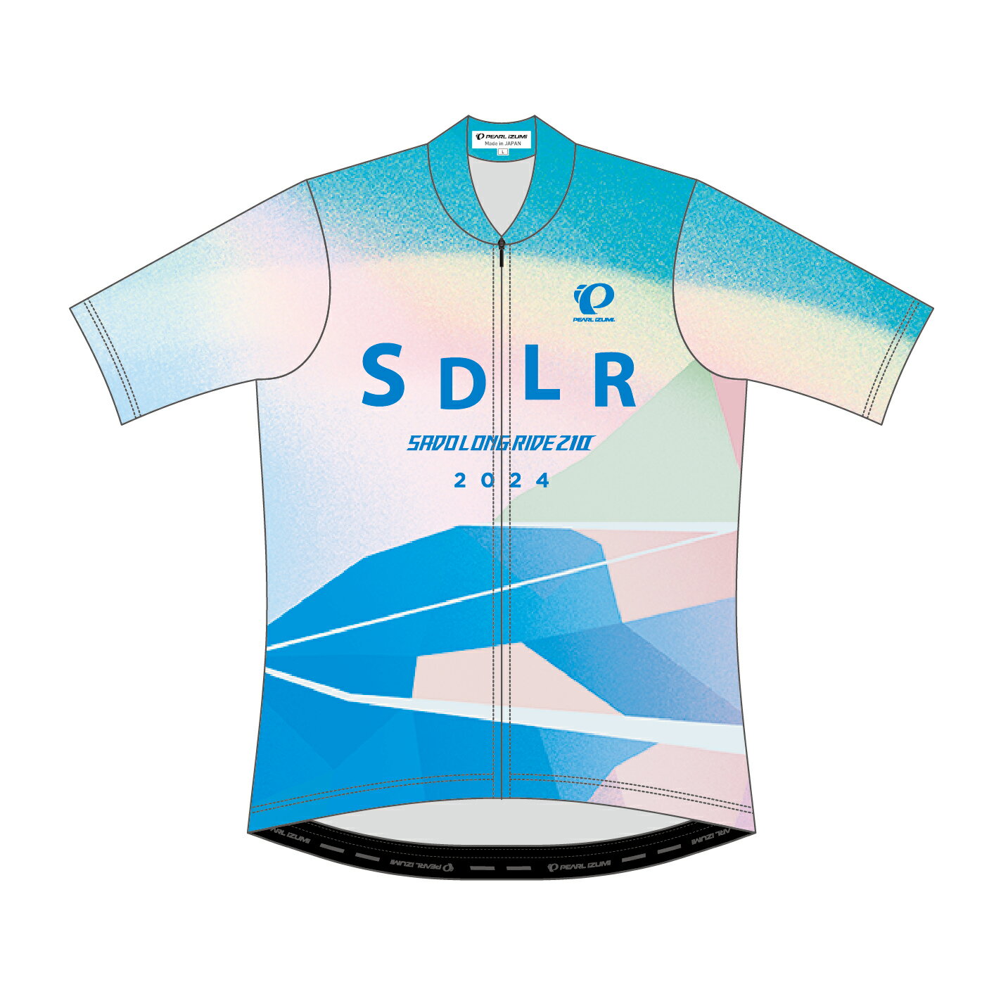 DOTOUT ドットアウト 2023春夏 105710 Hero Jersey ヒーロー ジャージ 727 blue-pink ブルーピンク 半袖 MEN'S アパレル