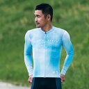 【薄手長袖・日焼け対策に】PICCロングスリーブジャージ2025 オーシャン パールイズミ